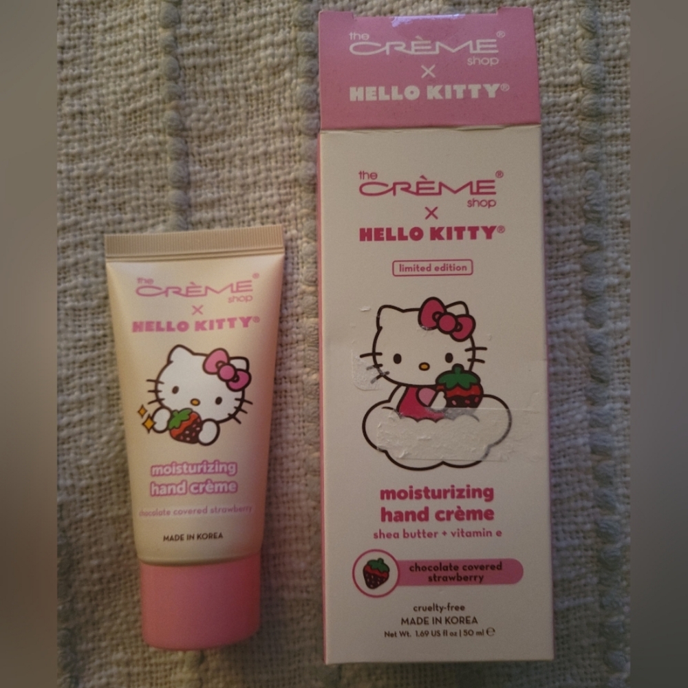 The Creme Shop x Hello Kitty Hand Cream In Chocolate Covered Strawberry